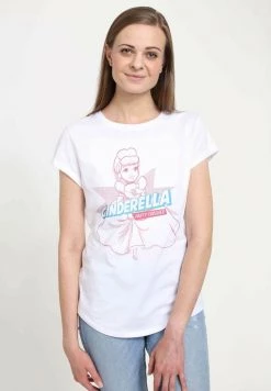 Henry Tiger Damen DISNEY CINDERELLA - CINDY POP - T-Shirt Print - White -Günstiges Henry Tiger Geschäft 489095e68f3d464d86c24f4deaf9c557