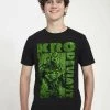 Henry Tiger Unisex MARVEL GREEN KRO - T-Shirt Print - Black