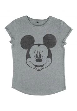 Henry Tiger Damen DISNEY CLASSICS MICKEY CLASSIC - MICKEY FACE - T-Shirt Print - Melange Grey -Günstiges Henry Tiger Geschäft 48f63030126d49a1acda548569cd9483