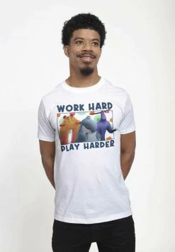 Henry Tiger PIXAR UNISEX PLAY HARD - T-Shirt Print - White -Günstiges Henry Tiger Geschäft 48fe6ea9c617451e817fee3e56462663