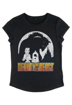 Henry Tiger Damen DISNEY WOMEN'S DARK BEAST - T-Shirt Print - Black -Günstiges Henry Tiger Geschäft 49935ba926204a23bfb0405b7cab9da1