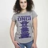 Henry Tiger Damen PIXAR TEAM ONGI T-SHIRT - T-Shirt Print - Melange Grey