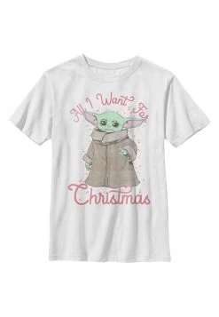 Henry Tiger Unisex STAR WARS SANTA BABY - T-Shirt Print - White