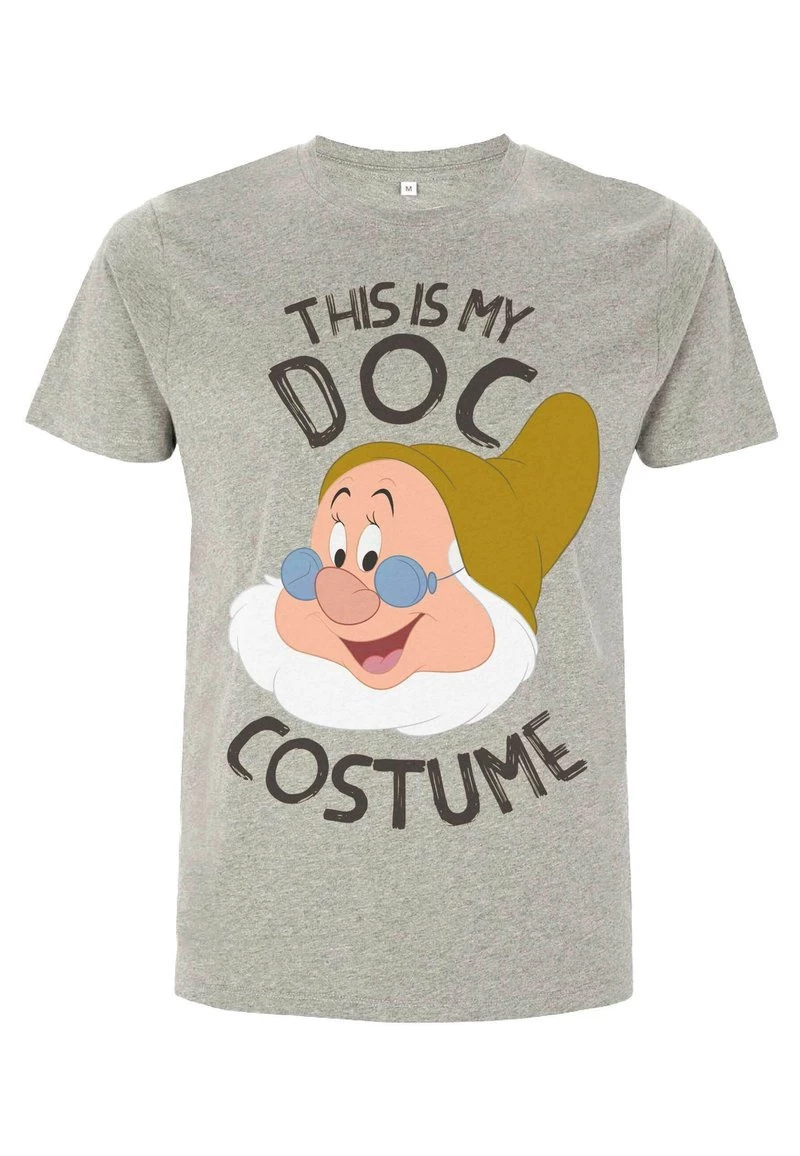 Henry Tiger DISNEY SNOW WHITE - DOC COSTUME - T-Shirt Print - Melange Grey | Unisex 4 Henry Tiger DISNEY SNOW WHITE - DOC COSTUME - T-Shirt Print - Melange Grey | Unisex – Bild 4