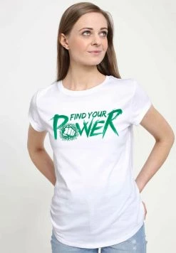 Henry Tiger Damen MARVEL AVENGERS CLASSIC - FIND HULK POWER - T-Shirt Print - White -Günstiges Henry Tiger Geschäft 4ad4274eebd3435a91686aa4dda76c33