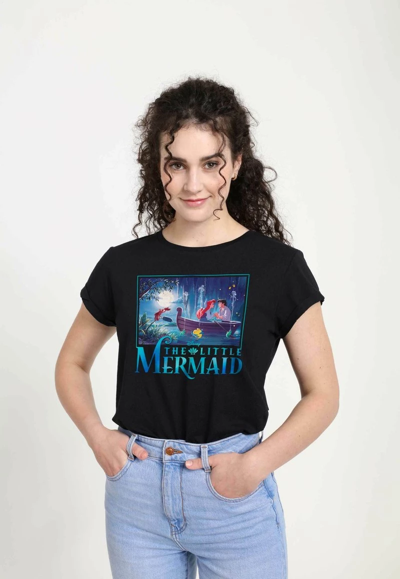 Henry Tiger Damen DISNEY THE LITTLE MERMAID - LITTLE MERMAID TITLE - T-Shirt Print - Black 4 Henry Tiger Damen DISNEY THE LITTLE MERMAID - LITTLE MERMAID TITLE - T-Shirt Print - Black – Bild 4