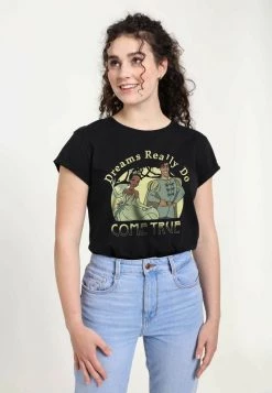 Henry Tiger DISNEY DREAMS DO COME TRUE - T-Shirt Print - Black | Damen -Günstiges Henry Tiger Geschäft 4b528637998846b3891774bce9b5599c