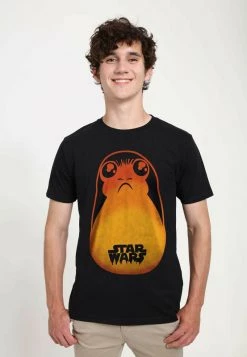 Henry Tiger Kinder STAR WARS UNISEX PORGO LANTERN - T-Shirt Print - Black