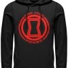Henry Tiger MARVEL UNISEX POWER OF BLACK WIDOW - Kapuzenpullover - Black