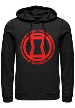 Henry Tiger MARVEL UNISEX POWER OF BLACK WIDOW - Kapuzenpullover - Black