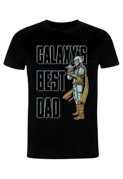 Henry Tiger UNISEX STAR WARS UNISEX DADDY MANDOO - T-Shirt Print - Black -Günstiges Henry Tiger Geschäft 4c7de6eb95d3470ab61c32c816544d30