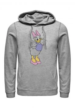 Henry Tiger DISNEY CLASSICS UNISEX CLASSIC VINTAGE DAISY HOODIE - Kapuzenpullover - Melange Grey