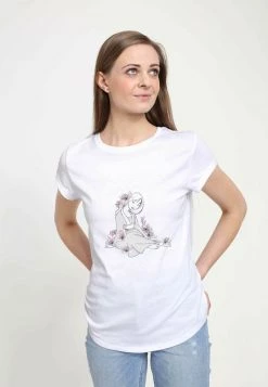 Henry Tiger DISNEY MULAN - MULAN FLORAL - T-Shirt Print - White | Damen -Günstiges Henry Tiger Geschäft 4cc7217b31f44c4fb62351880bda0111