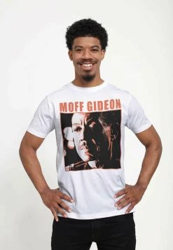 Henry Tiger Unisex STAR WARS MOFF THRESHHOLD - T-Shirt Print - White