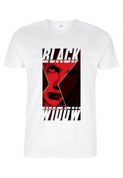 Henry Tiger MARVEL WIDOW SQUARE - T-Shirt Print - White | Herren -Günstiges Henry Tiger Geschäft 4cf7f0f4db90493d9ea3eda87f2f86da