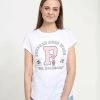 Henry Tiger DISNEY CLASSICS PIGLET COLLEGIATE - T-Shirt Print - White | Damen