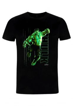 Henry Tiger Unisex MARVEL AVENGERS: INFINITY WAR - HULK GLOW - T-Shirt Print - Black -Günstiges Henry Tiger Geschäft 4dc5e83094f7478593591b31ad686774