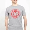 Henry Tiger Unisex MARVEL AVENGERS CLASSIC - POWER OF IRON MAN - T-Shirt Print - Melange Grey
