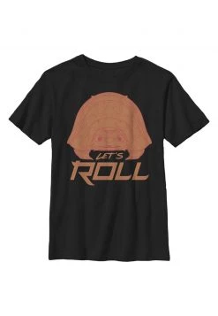 Henry Tiger Unisex PIXAR KIDS LETS ROLL - T-Shirt Print - Black