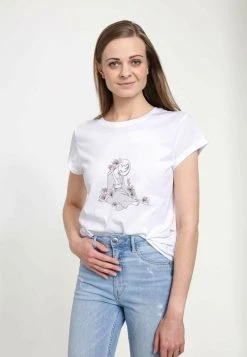 Henry Tiger DISNEY MULAN - MULAN FLORAL - T-Shirt Print - White | Damen -Günstiges Henry Tiger Geschäft 4e390c8f3f5b45e1b64445f4432dced9