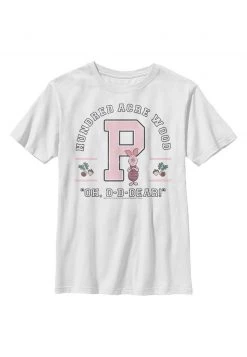 Henry Tiger Unisex DISNEY CLASSICS PIGLET COLLEGIATE - T-Shirt Print - White