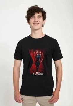 Henry Tiger Unisex MARVEL OFFICIAL POSTER - T-Shirt Print - Black