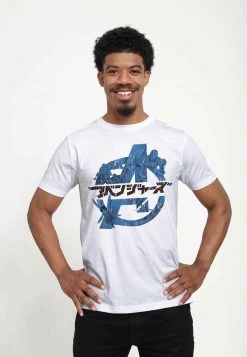 Henry Tiger Unisex MARVEL AVENGERS ANIME - T-Shirt Print - White