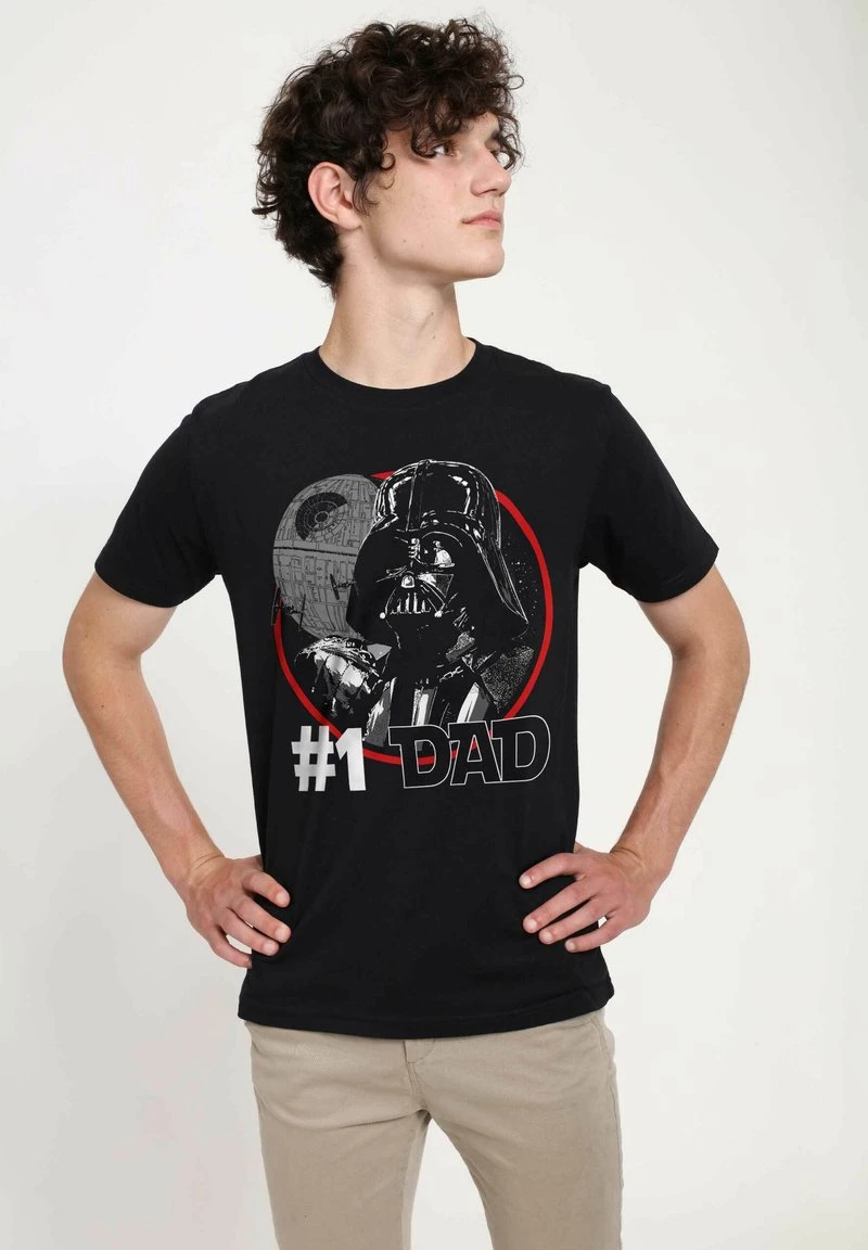 Henry Tiger Unisex STAR WARS: CLASSIC - BEST DAD - T-Shirt Print - Black 3 Henry Tiger Unisex STAR WARS: CLASSIC - BEST DAD - T-Shirt Print - Black – Bild 3