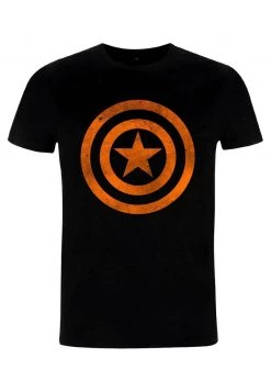 Henry Tiger MARVEL CAPN UNISEX - T-Shirt Print - Black -Günstiges Henry Tiger Geschäft 4f97994d97f24ce09f4da8880080f976