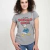 Henry Tiger Damen DISNEY CLASSICS MICKEY CLASSIC - MAD DONALD - T-Shirt Print - Melange Grey