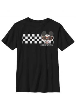 Henry Tiger DISNEY CLASSICS MICKEY CHECKERS - T-Shirt Print - Black | Unisex