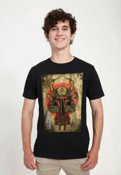 Henry Tiger Unisex STAR WARS: CLASSIC - DAIMYO HUNTER - T-Shirt Print - Black