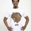 Henry Tiger STAR WARS POE HEAD FILL - T-Shirt Print - White | Unisex