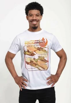 Henry Tiger Unisex STAR WARS: SQUADRONS - REBEL SHIPS - T-Shirt Print - White