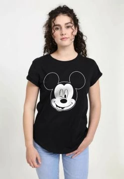 Henry Tiger DISNEY CLASSICS LET ME SLEEP OUTLINE - T-Shirt Print - Black | Damen