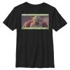 Henry Tiger Unisex STAR WARS IN CHARGE OF PLANNING - T-Shirt Print - Black