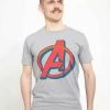 Henry Tiger MARVEL AVENGERS MIGHTIEST - T-Shirt Print - Melange Grey | Unisex