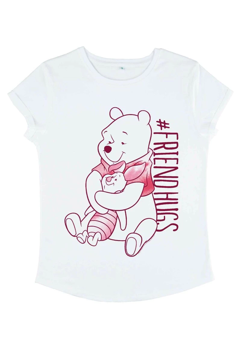 Henry Tiger Damen DISNEY CLASSICS PIGLET POOH HUGS - T-Shirt Print - White 4 Henry Tiger Damen DISNEY CLASSICS PIGLET POOH HUGS - T-Shirt Print - White – Bild 4