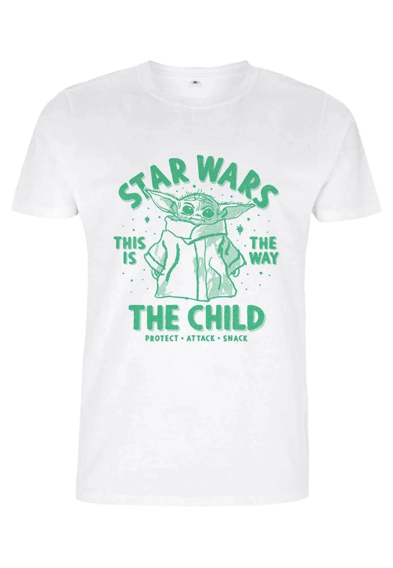 Henry Tiger Herren STAR WARS: THE MANDALORIAN - BRAIN CHILD - T-Shirt Print - White 5 Henry Tiger Herren STAR WARS: THE MANDALORIAN - BRAIN CHILD - T-Shirt Print - White – Bild 5