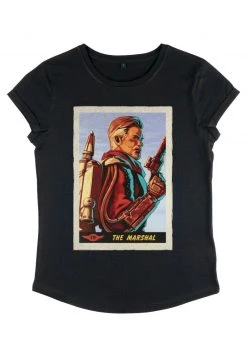 Henry Tiger Damen STAR WARS MARSHAL CARD - T-Shirt Print - Black -Günstiges Henry Tiger Geschäft 50b9e0bf737a4e9885aebc5c23d93843