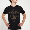 Henry Tiger Unisex STAR WARS: THE MANDALORIAN - BLURRG RIDER - T-Shirt Print - Black