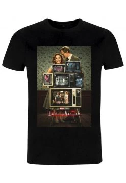 Henry Tiger Herren MARVEL WV POSTER THROUGH THE YEARS - T-Shirt Print - Black -Günstiges Henry Tiger Geschäft 51072aa9c4644e049dcf6a863d7eead6