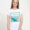 Henry Tiger Damen STAR WARS: CLASSIC - EMPIRE MINIMALIST - T-Shirt Print - White