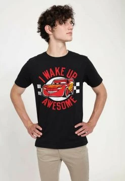 Henry Tiger Unisex PIXAR CARS 3 - WAKE UP AWESOME - T-Shirt Print - Black -Günstiges Henry Tiger Geschäft 5136dfd5253046b0a8da6945edeb780b