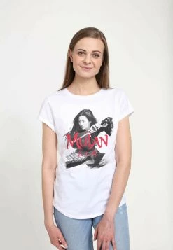 Henry Tiger DISNEY MULAN: LIVE ACTION - FIGHTING STANCE - T-Shirt Print - White | Damen -Günstiges Henry Tiger Geschäft 515bace592a64cffbab1b04bf59c5266