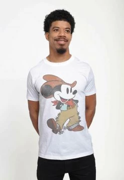 Henry Tiger DISNEY CLASSICS UNISEX WESTERN MICKEY - T-Shirt Print - White -Günstiges Henry Tiger Geschäft 517ea9e419804929a819700abf8d09a2