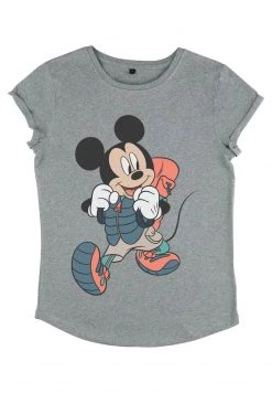 Henry Tiger DISNEY CLASSICS MICKEY CLASSIC - HIKER MICKEY - T-Shirt Print - Melange Grey | Damen -Günstiges Henry Tiger Geschäft 51b287b1d9b342658526b87b98a687d2