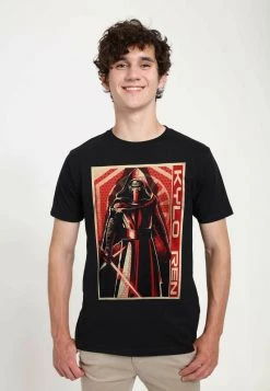 Henry Tiger Unisex T-Shirt Print - Black