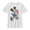 Henry Tiger Unisex DISNEY CLASSIC MICKEY MOUSE HIKER - T-Shirt Print - White