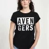 Henry Tiger Damen MARVEL AVENGERS CLASSIC - AVENGERS ICON - T-Shirt Print - Black
